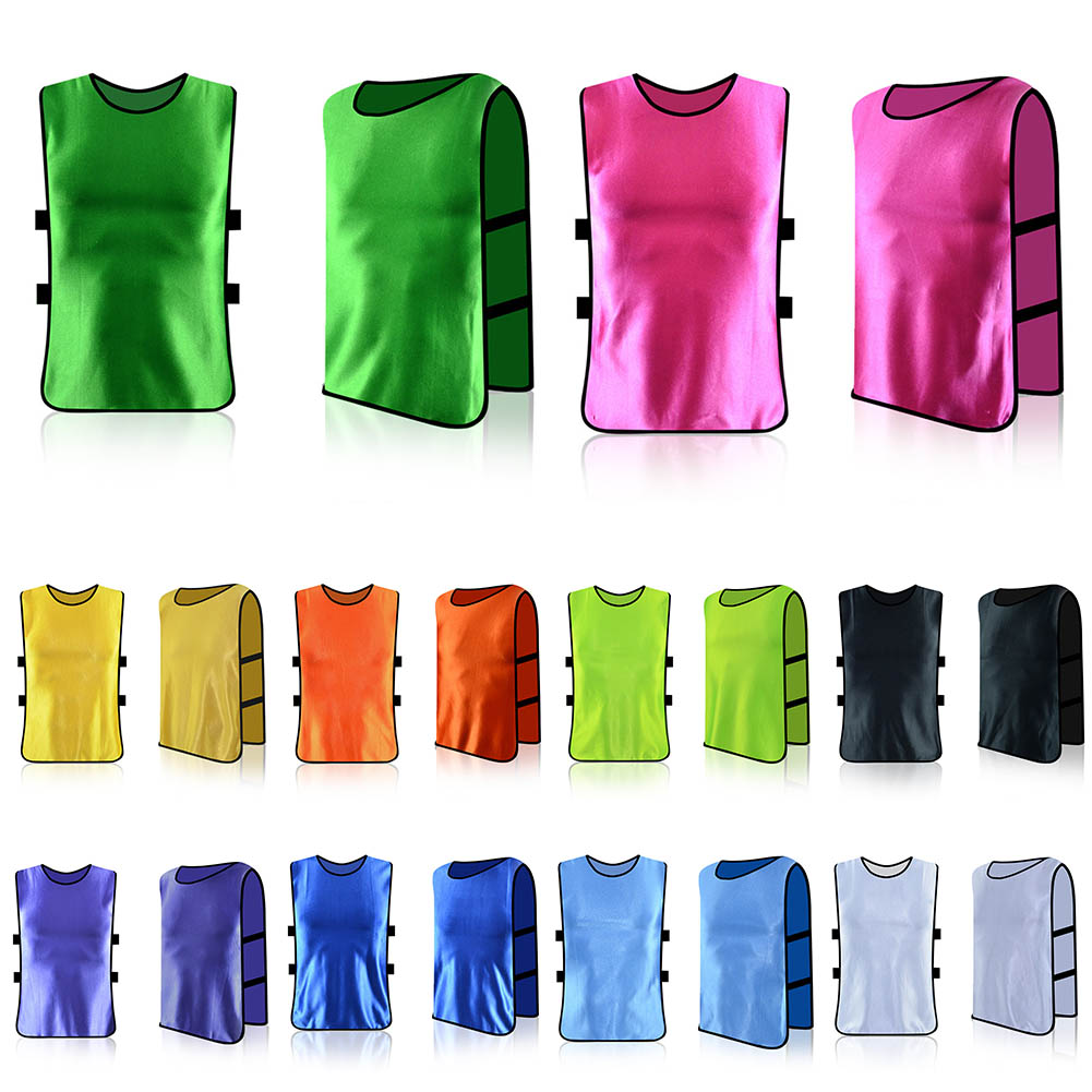 Men'S Volleyball Accessories - 12PCS Football Vest Jerseys Sports Training