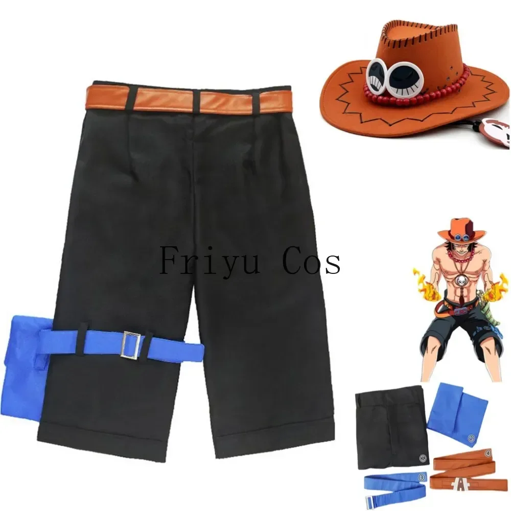 Men Accessories For Suit - Anime Portgas·D· Ace Cosplay Costume Whitebeard