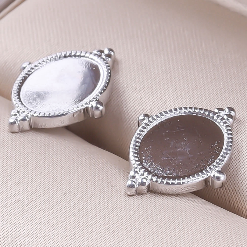 Men'S Accessories Fashion - 2/6pcs Steel Color Different Stainless Steel