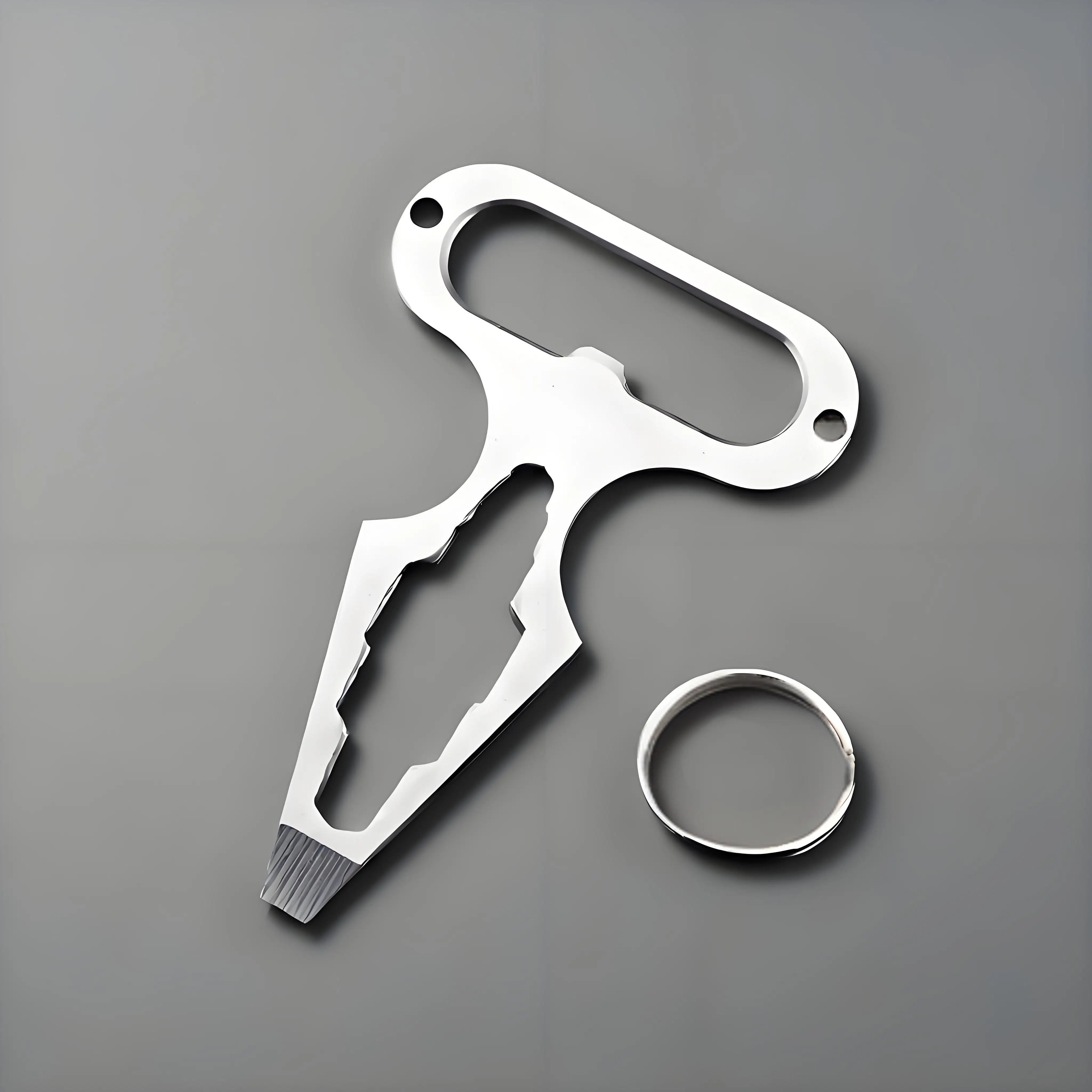 Keychain Multi Tool - 2026Outdoor EDC Survival Tool Personal Self-Defense