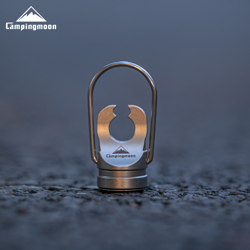 Keychain Multi Tool - CAMPINGMOON Gas Cylinder Puncher, Easy to