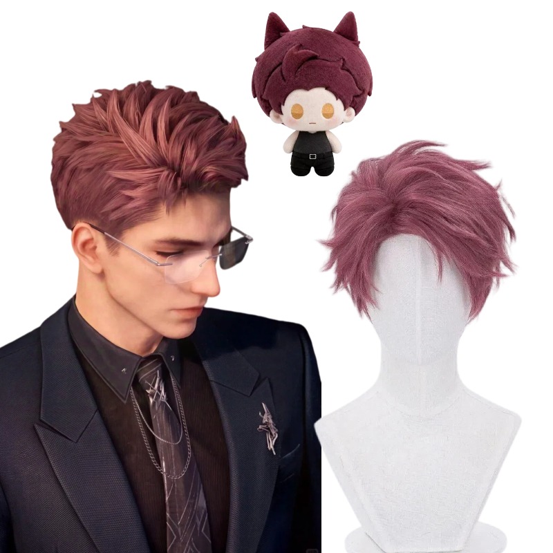 Men Accessories For Suit - Valko Wig Game Love and Deepspace