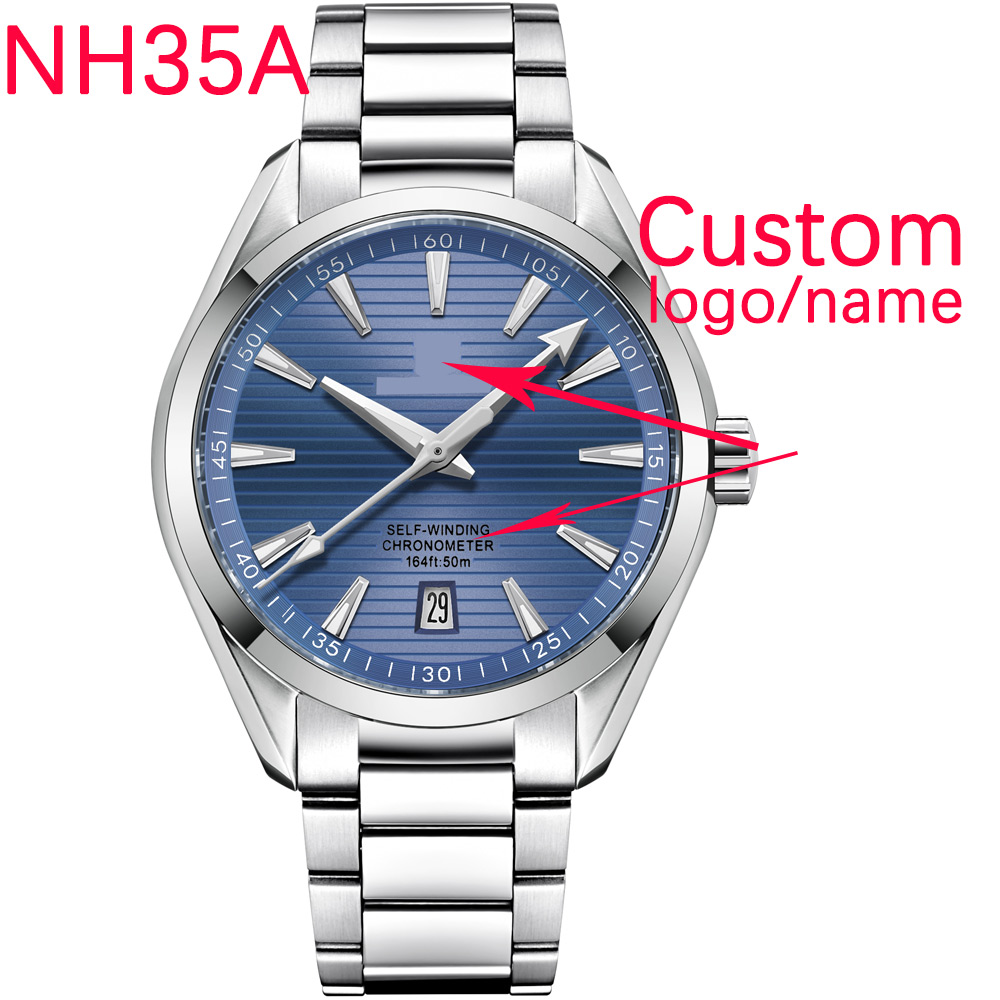 Men'S Accessories Jewelry Bracelet - Luxury NH35 Movt Custom Logo 41mm