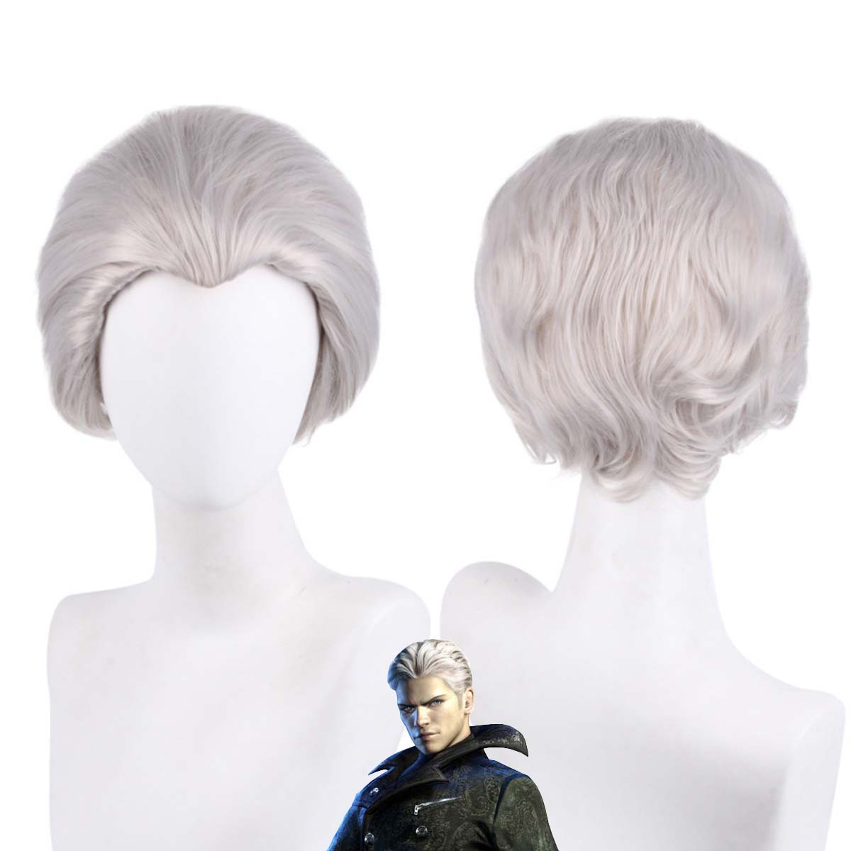 Men Accessories In Silver - Men Game Devil May Cry Vergil