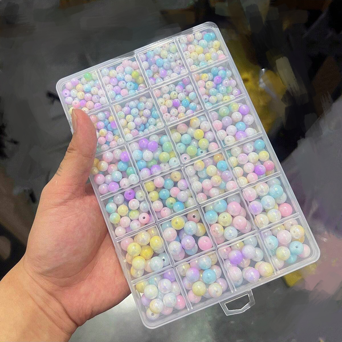 800pcs/24 grid set box 6mm/8mm - огляд і ціна Men'S Accessories Jewelry Bracelet