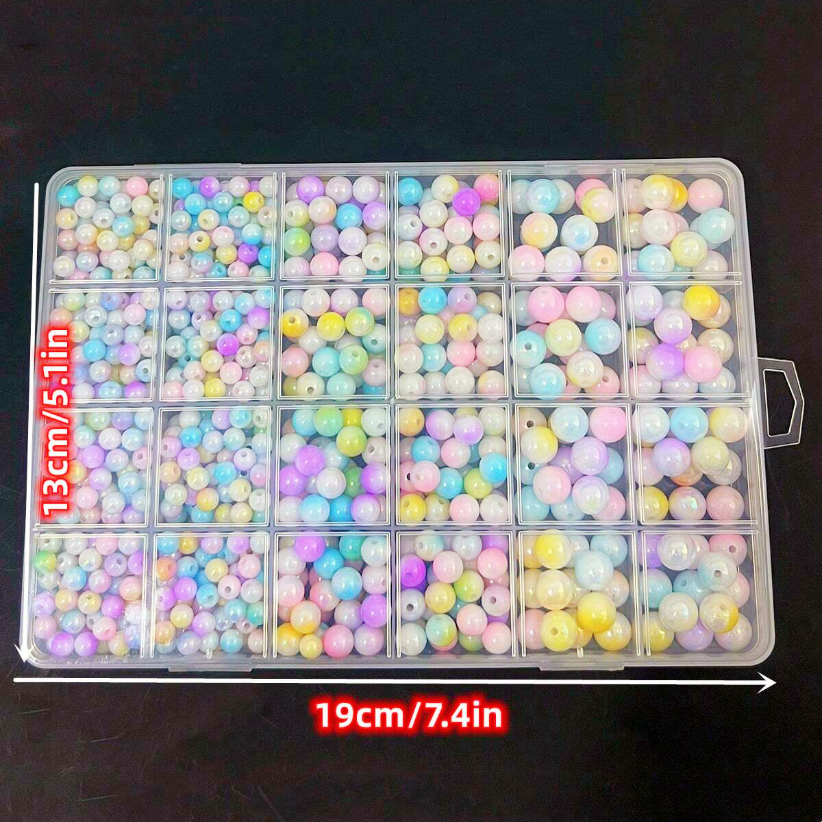 800pcs/24 grid set box 6mm/8mm - огляд і ціна Men'S Accessories Jewelry Bracelet