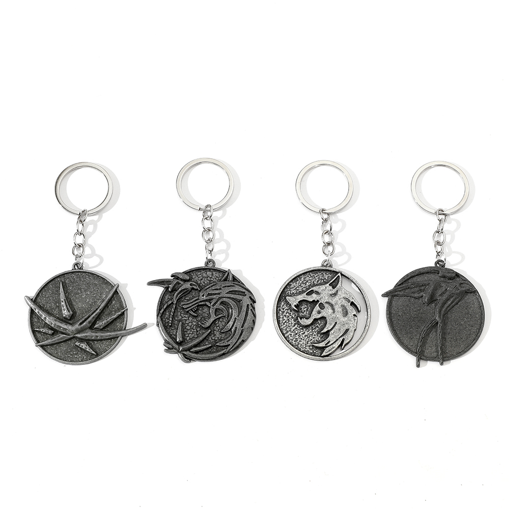 Vintage Wolf Head Keychain Gam - огляд і ціна Men'S Accessories Fashion