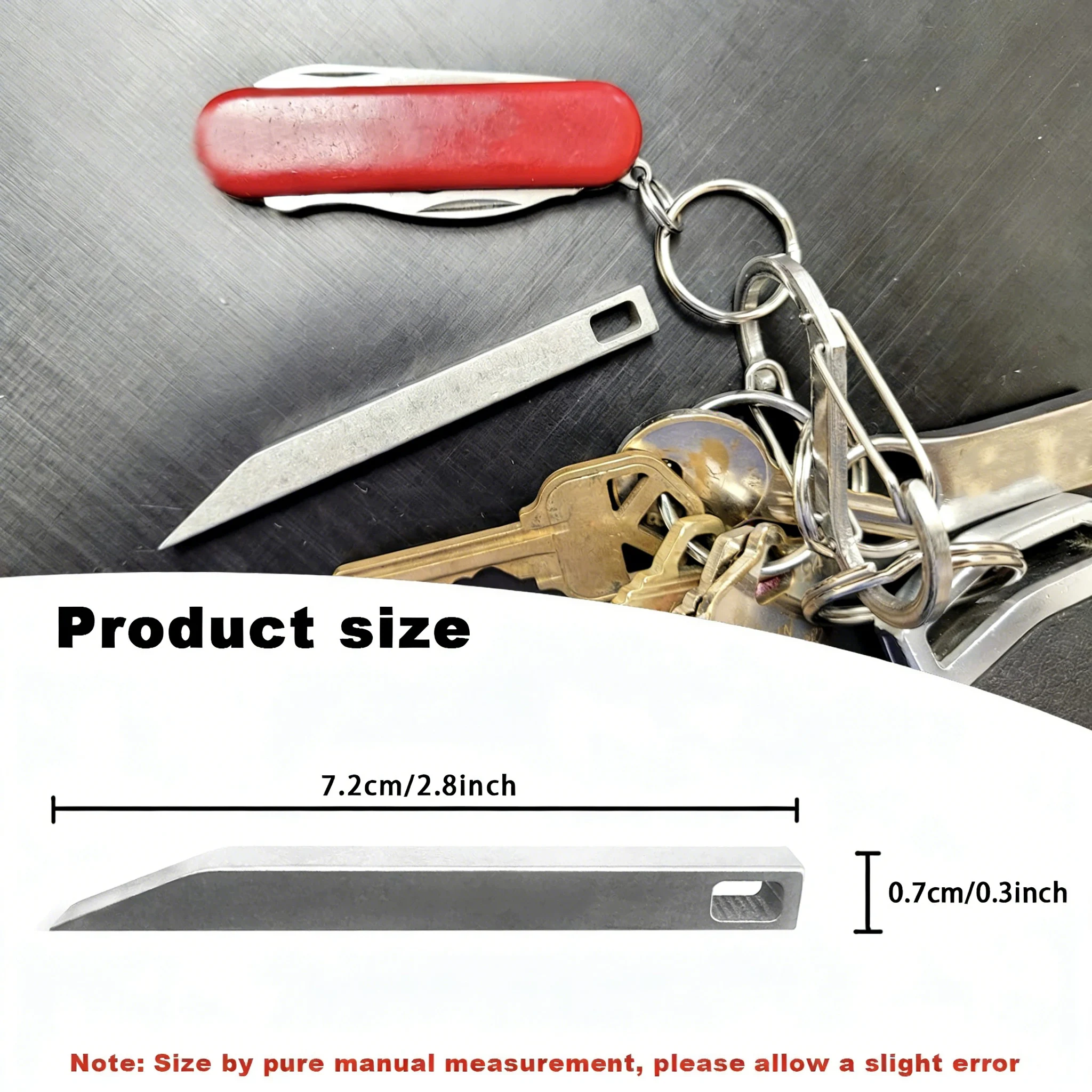 Stainless Steel Heavy-Duty Key - огляд і ціна Keychain Multi Tool