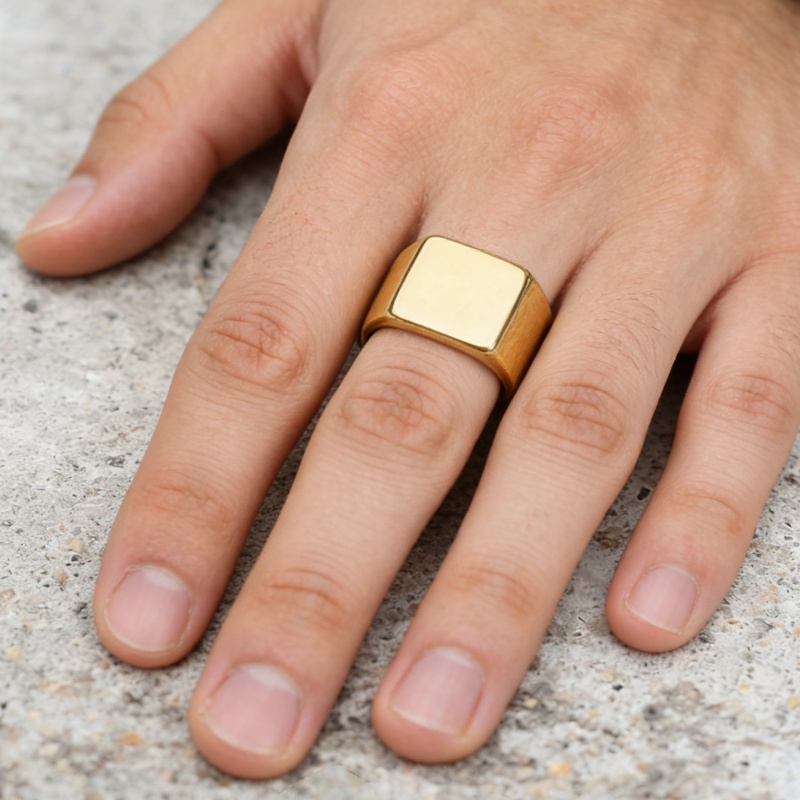 Biker Punk Style Rings for Men - огляд і ціна Men'S Accessories Jewelry Brands