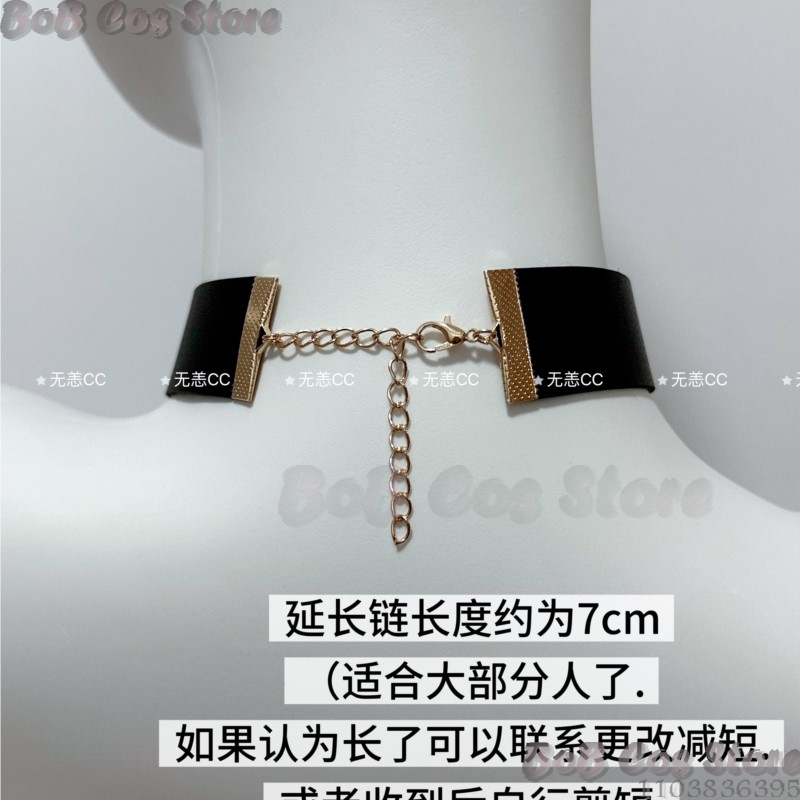 9S Choker Game Nie Cosplay Cos - огляд і ціна Men Accessories For Suit