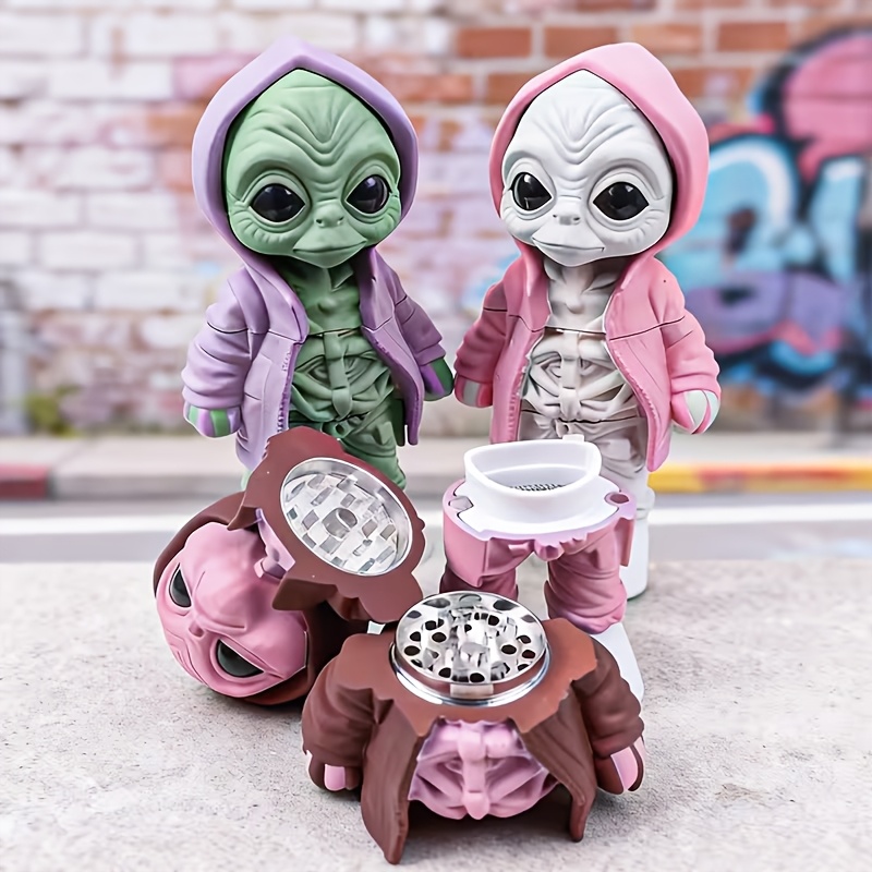 Funny Alien Herb Grinder Spice - огляд і ціна Men Accessories Gift