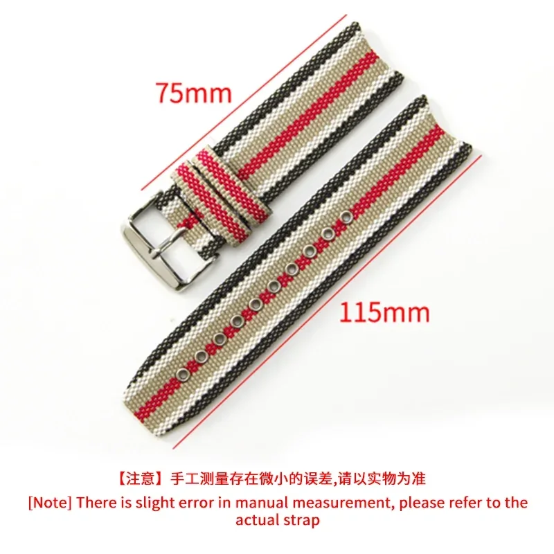Woven Nylon Watchbands for Bur - огляд і ціна Men'S Accessories Burberry