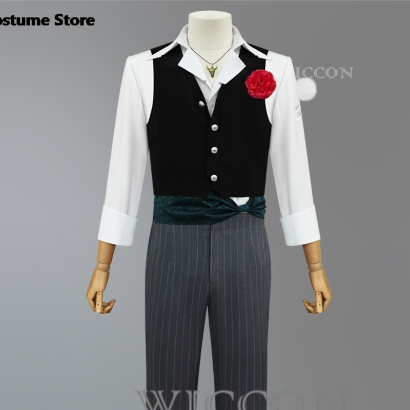 Adults Cosplay Game Game Ident - огляд і ціна Men Accessories For Suit