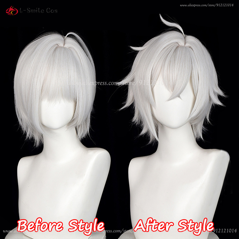 ZZZ Seth Lowell Cosplay Wig 30 - огляд і ціна Men Accessories In Silver