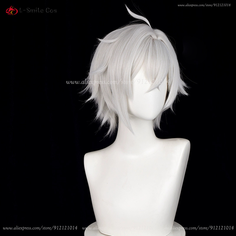 ZZZ Seth Lowell Cosplay Wig 30 - огляд і ціна Men Accessories In Silver