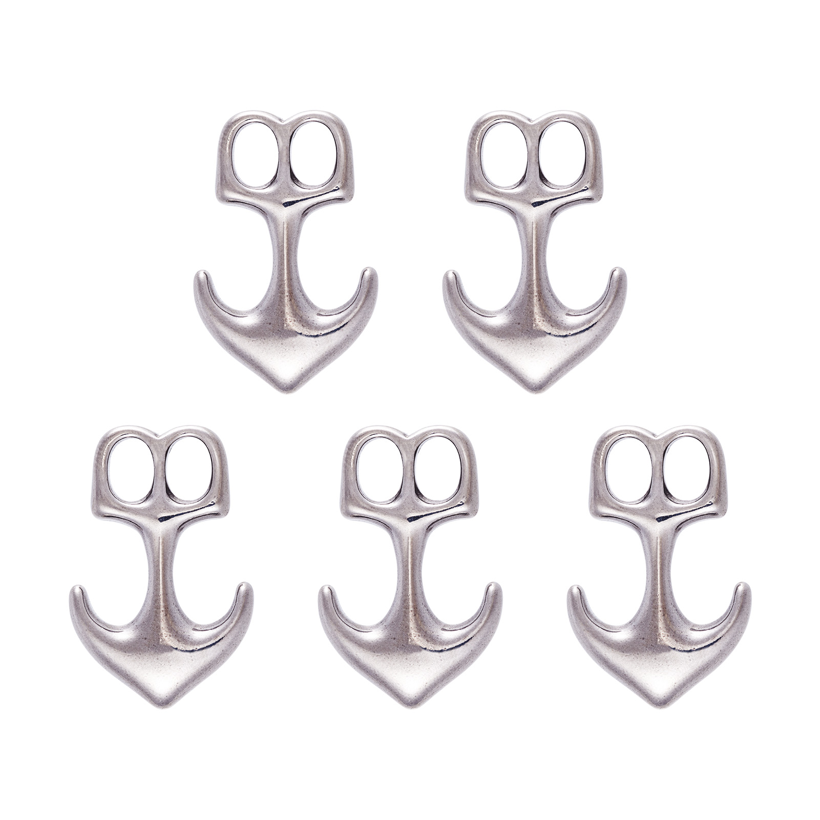 5pcs Anchor Hook Clasps 304 St - огляд і ціна Men'S Accessories Jewelry Bracelet