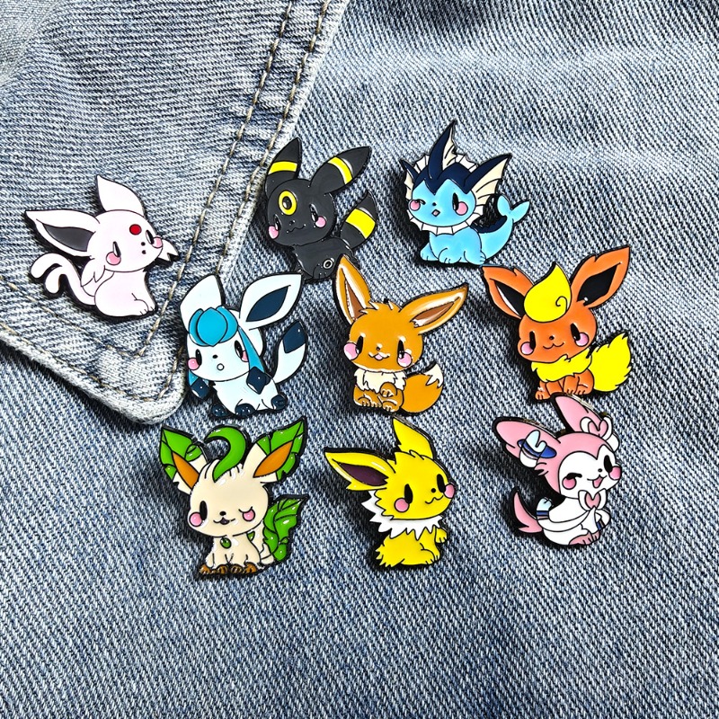 Hot 9 Pcs Anime Elf Brooch Set - огляд і ціна Lapel Pin Enamel