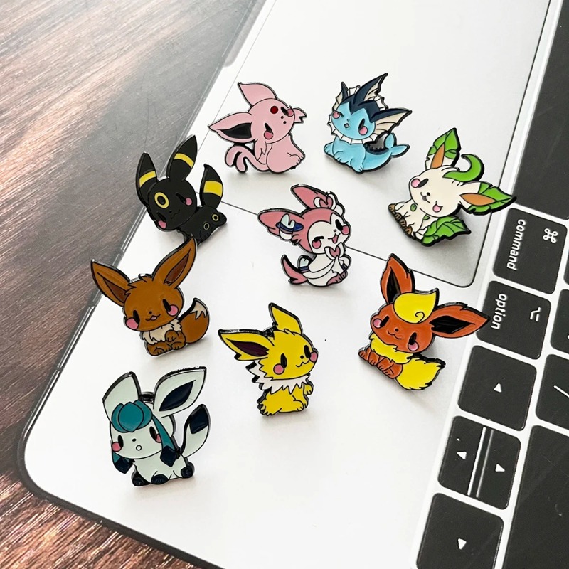 Hot 9 Pcs Anime Elf Brooch Set - огляд і ціна Lapel Pin Enamel