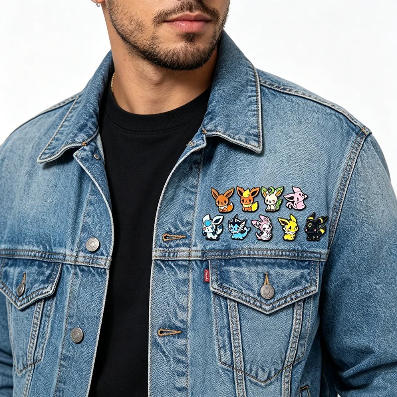 Hot 9 Pcs Anime Elf Brooch Set - огляд і ціна Lapel Pin Enamel