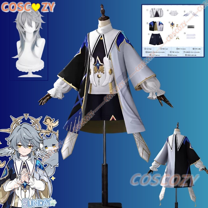 Honkai Star Rail Sunday Little - огляд і ціна Men Accessories For Suit