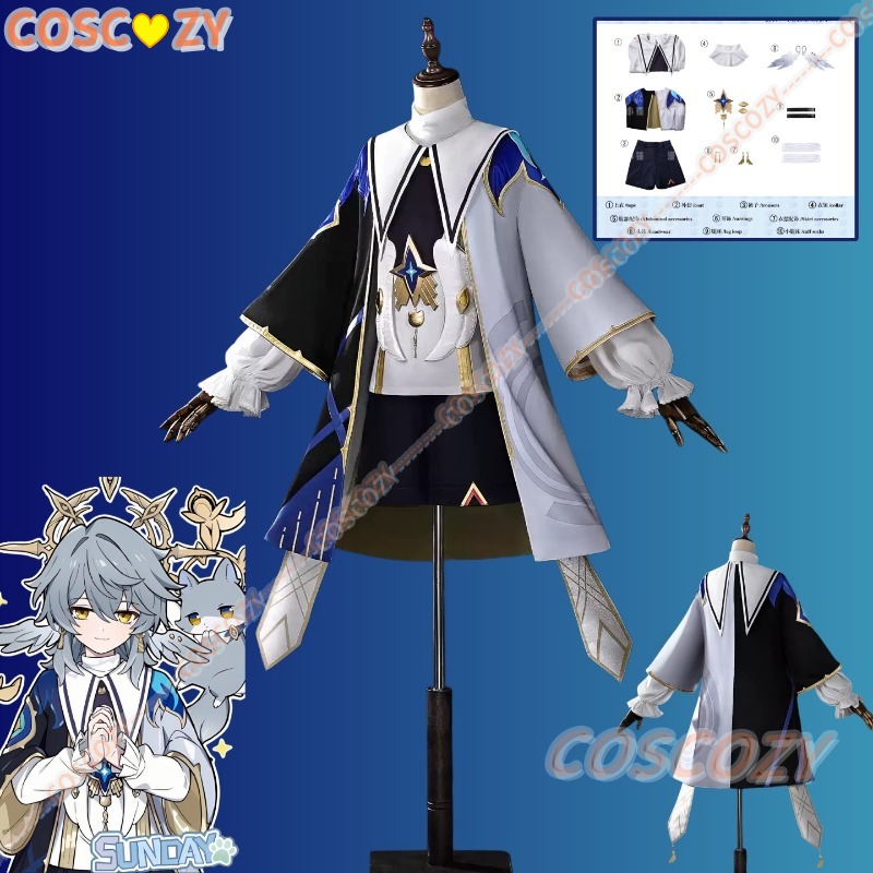 Honkai Star Rail Sunday Little - огляд і ціна Men Accessories For Suit