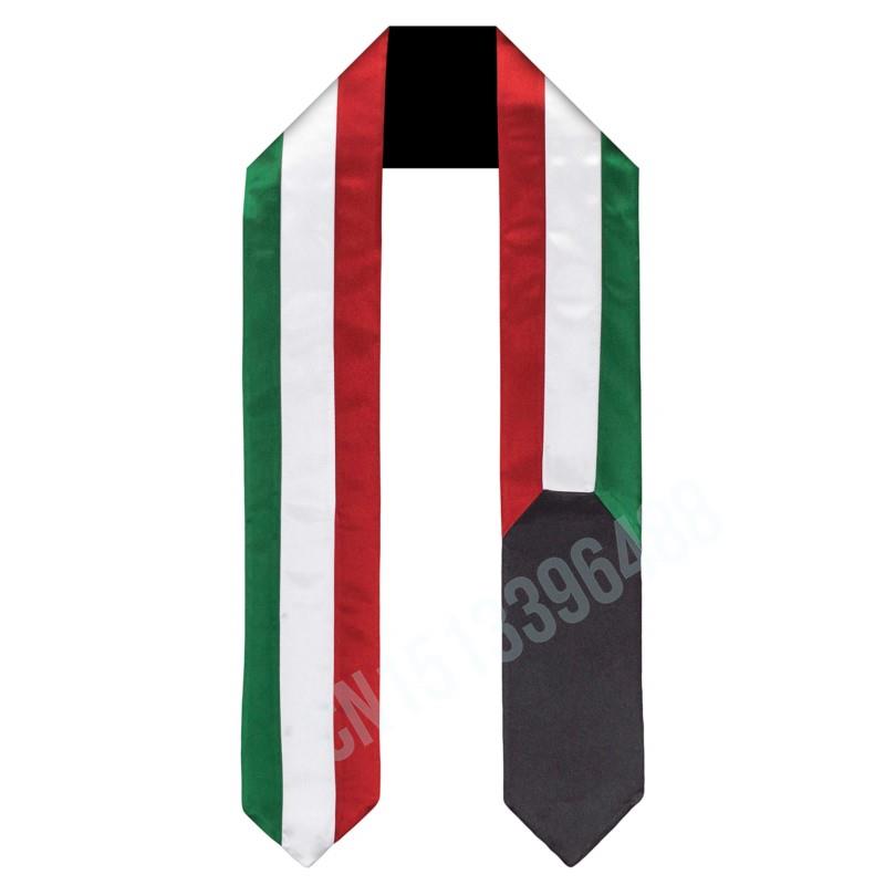 Kuwait Flag Scarf Top Print Gr - огляд і ціна Men Accessories Kuwait