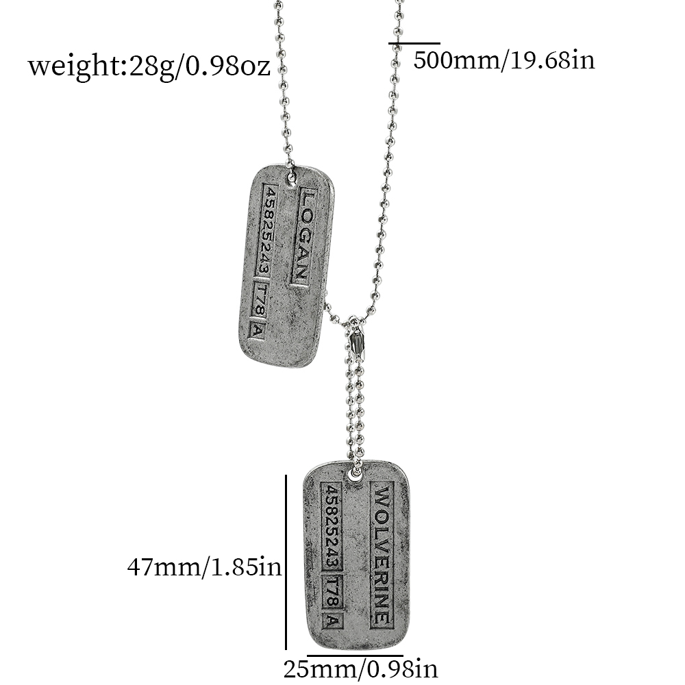 X-Men Wolverine Military Card  - огляд і ціна Men'S Accessories Fashion