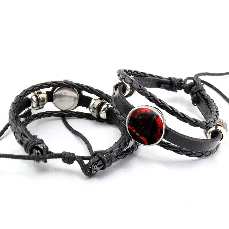 Anime Accessories Leather Brac - огляд і ціна Men'S Accessories Jewelry Bracelet