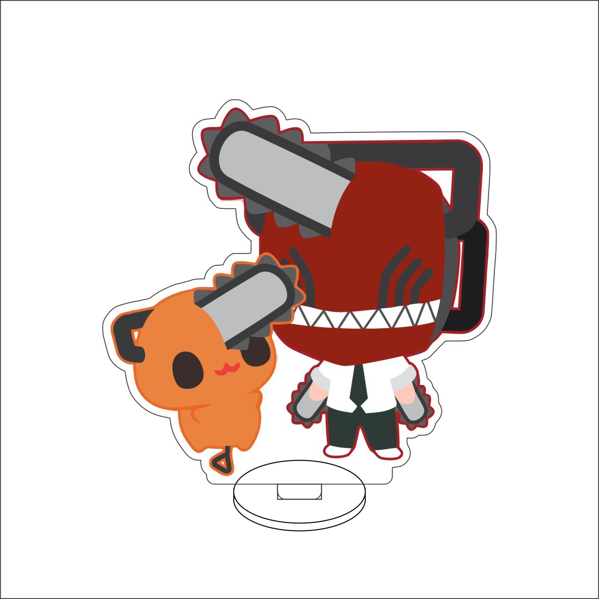 10CM Anime Chainsaw Man Pochit - огляд і ціна Men Accessories Gift