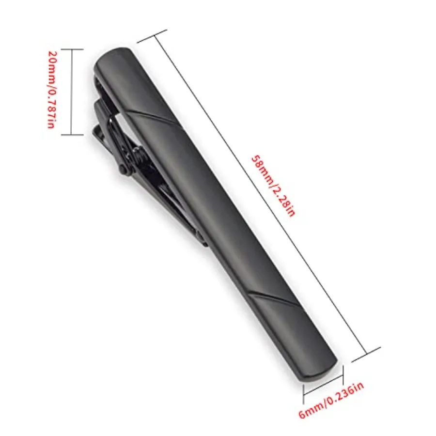 4Pcs Tie Clips For Men Tie Bar - огляд і ціна Men Accessories Gift