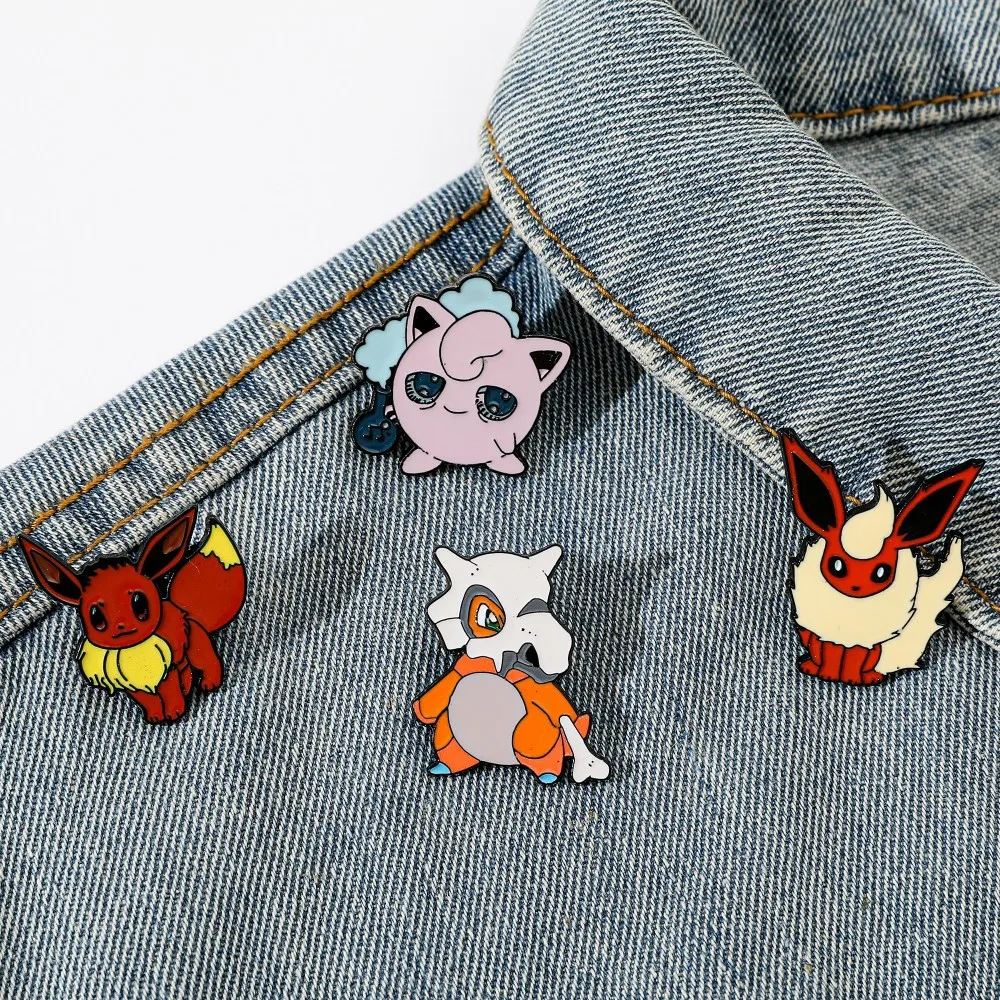 4 Pcs Characters Cartoon Brooc - огляд і ціна Lapel Pin Enamel