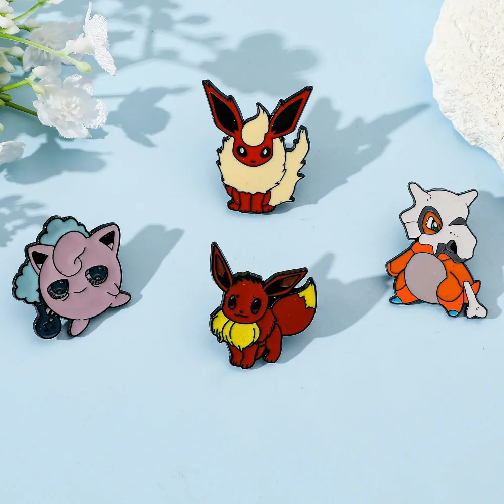 4 Pcs Characters Cartoon Brooc - огляд і ціна Lapel Pin Enamel