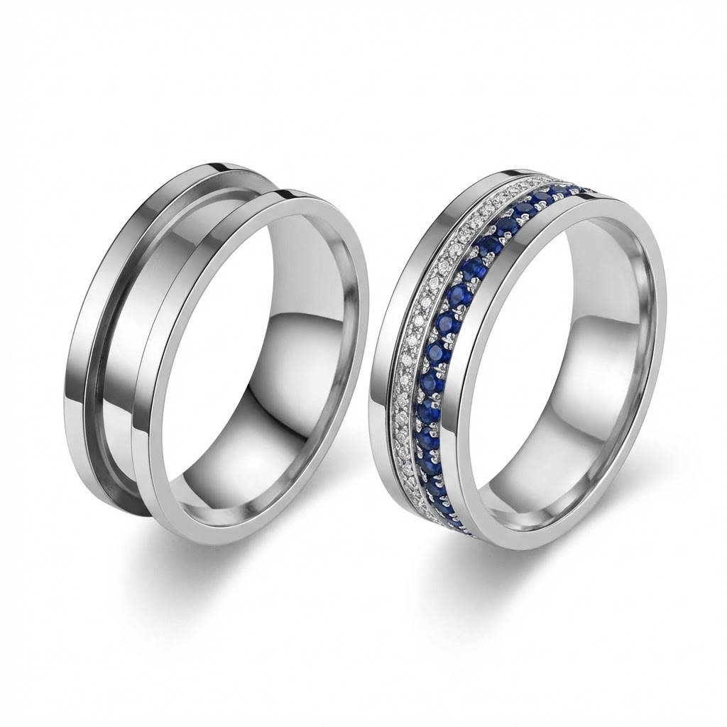 5pcs 7/8/9/10/11/12 Ring Core  - огляд і ціна Men Accessories Ring