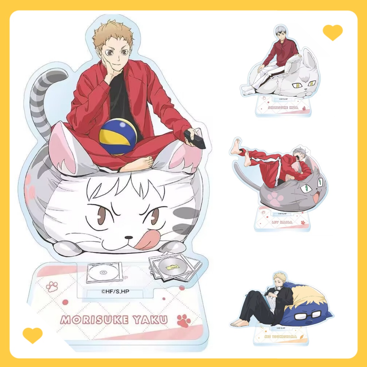 Volleyball Boys Animation Acry - огляд і ціна Men'S Volleyball Accessories